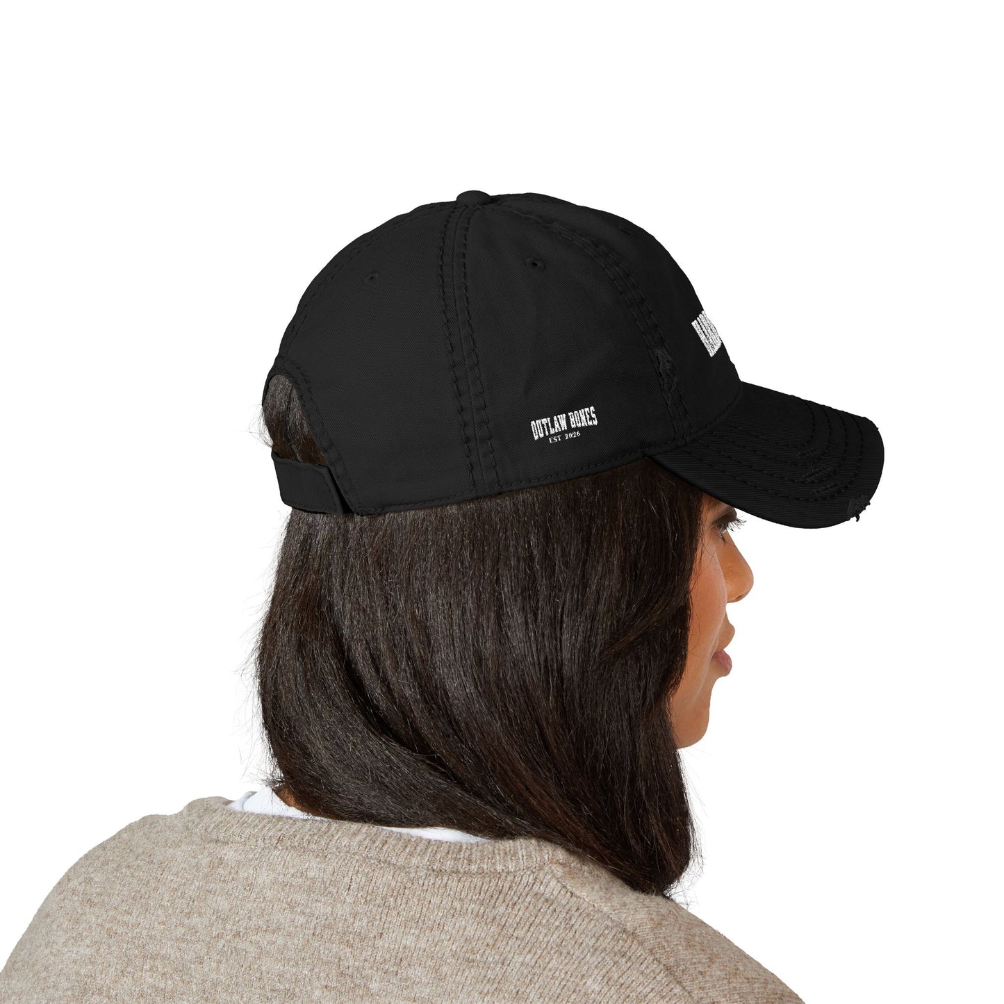 Hard Times - Embroidered Vintage Baseball Cap