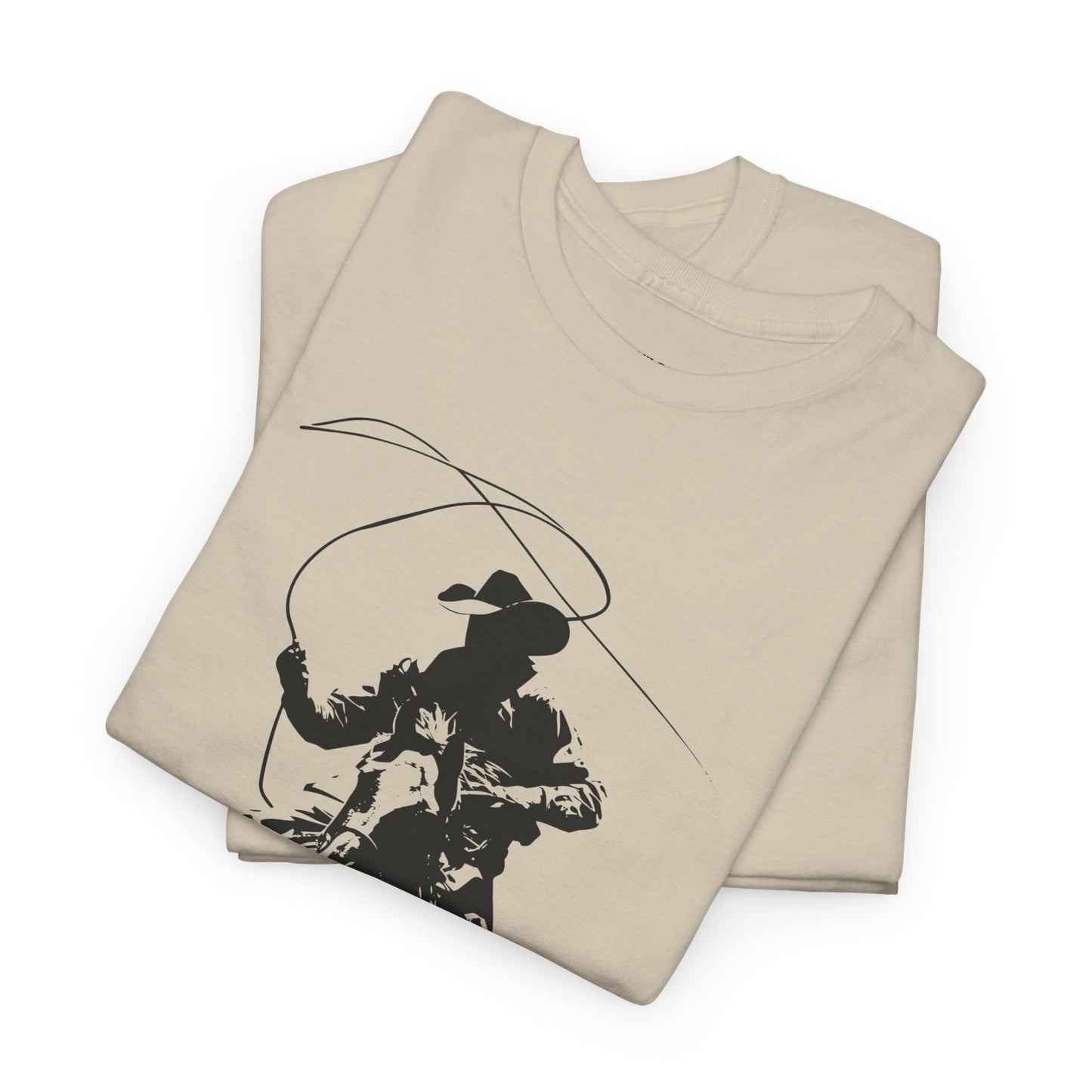 Rodeo Cowboy Graphic T-Shirt - Western Outlaw Style