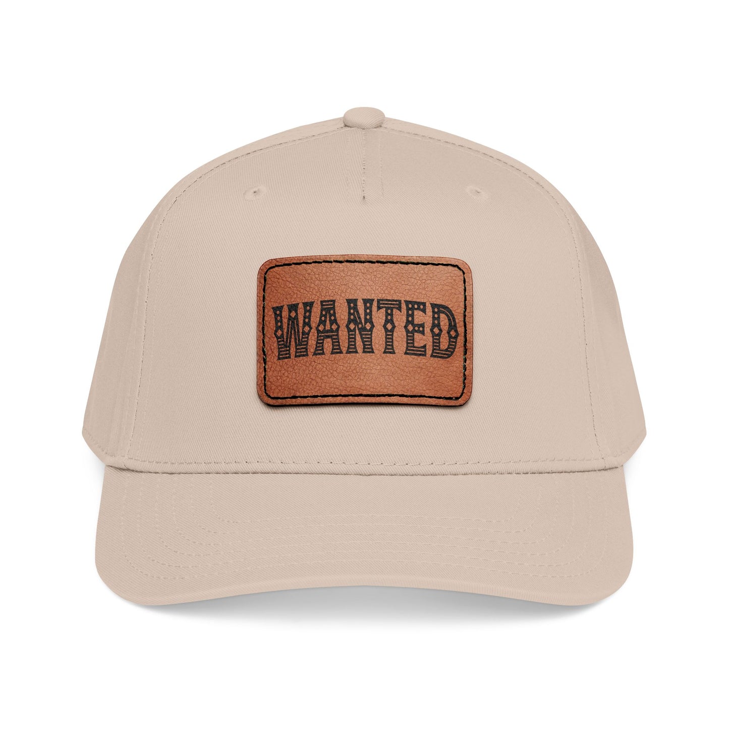 Wanted Leather Patch Baseball Cap - Western Wear