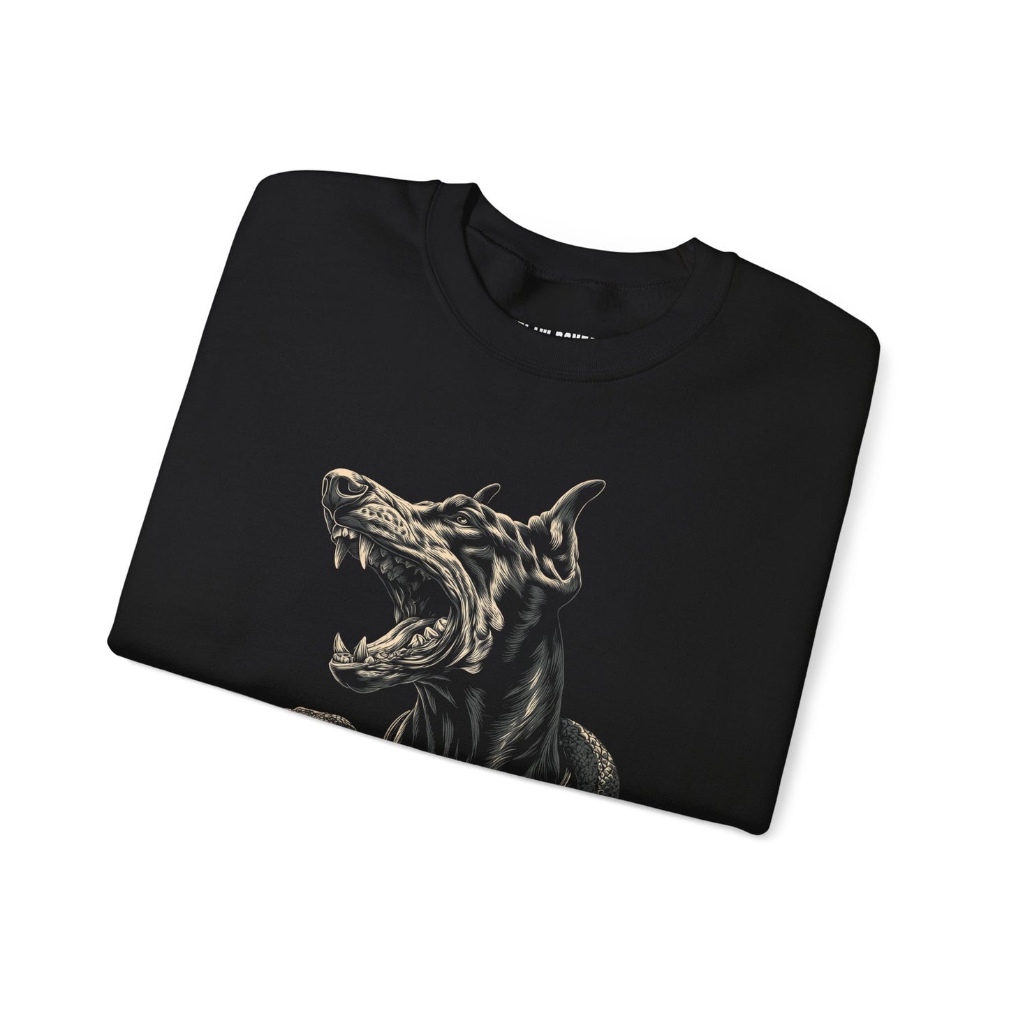 Loyal Doberman & Serpent Graphic Sweatshirt – Beasts & Venom