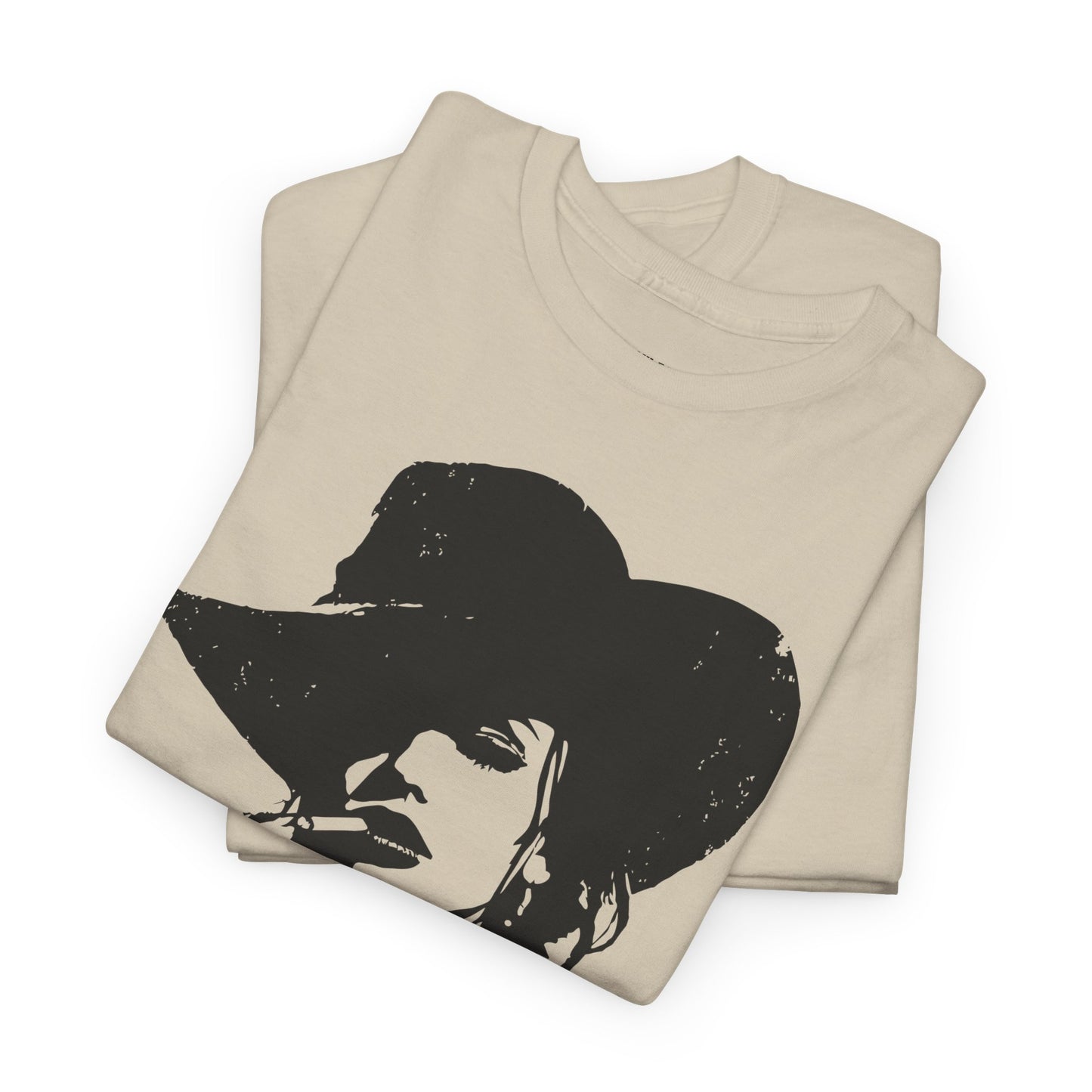 Smoking Outlaw Woman - Western Graphic T-Shirt