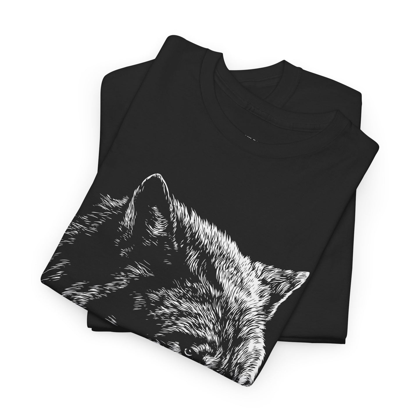 Angry Wolf Graphic T-Shirt