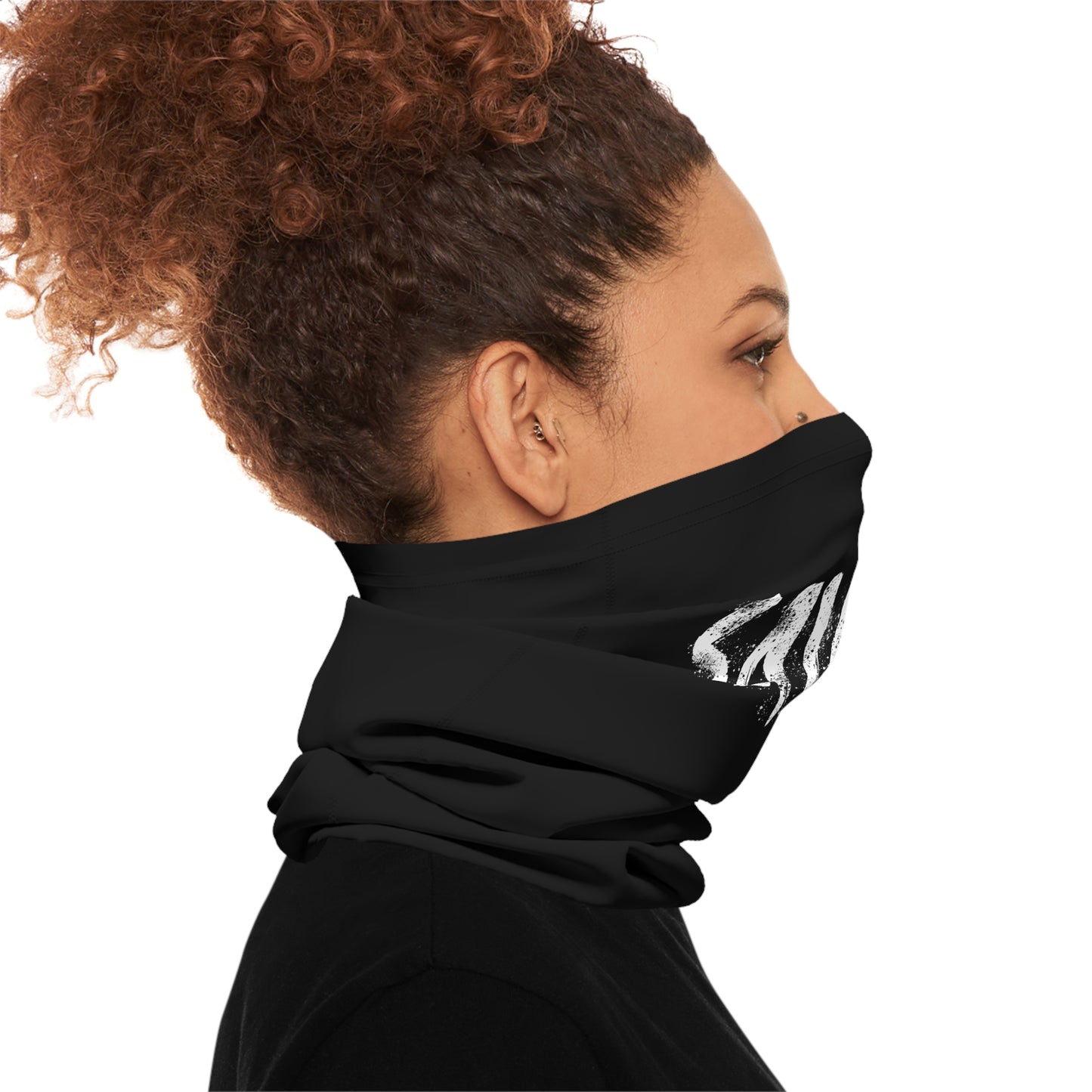 Savage Black Neck Gaiter - Street Wear Graphic Face Mask
