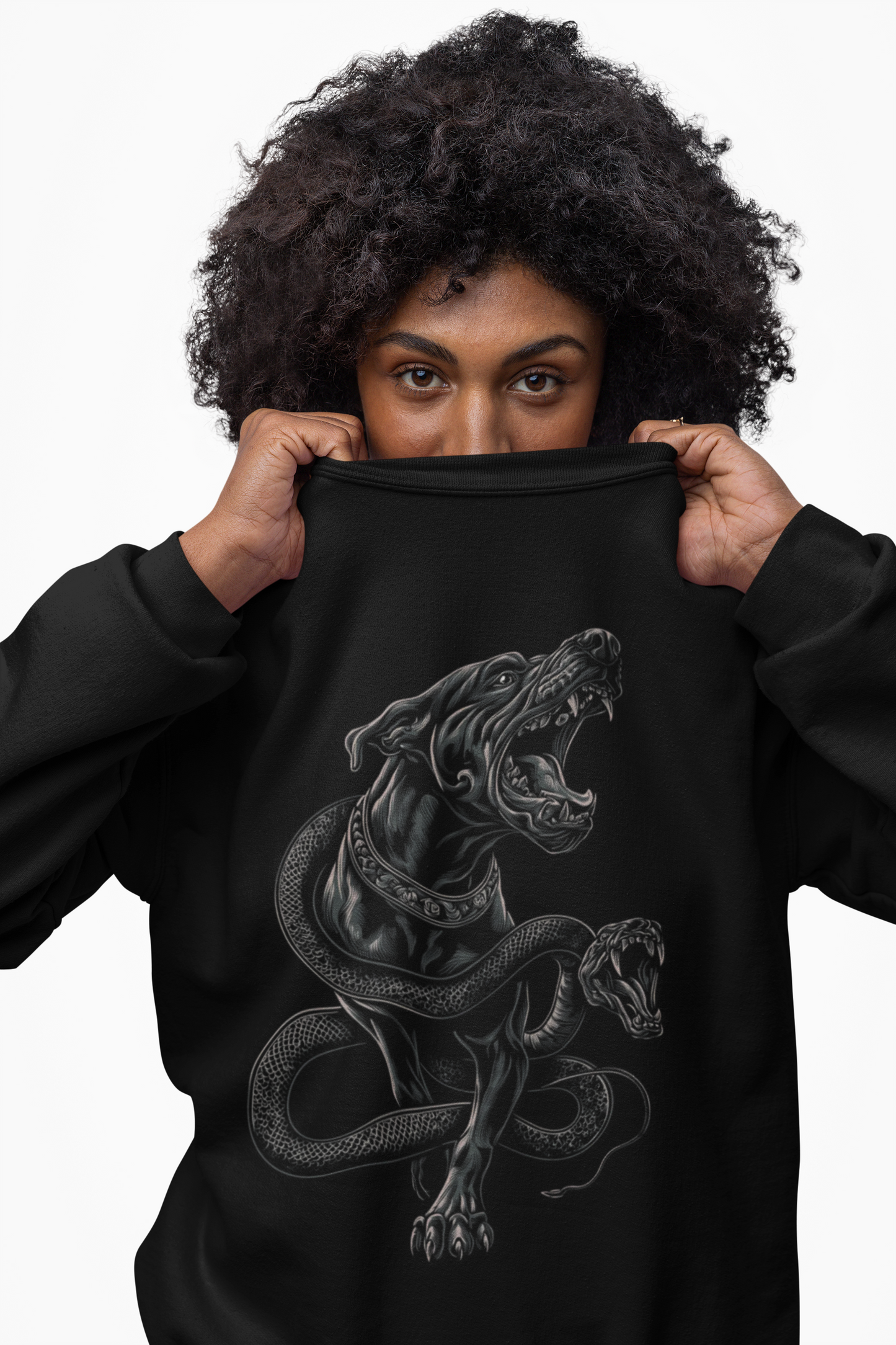 Doberman & Serpent Graphic Sweatshirt – Beasts & Venom