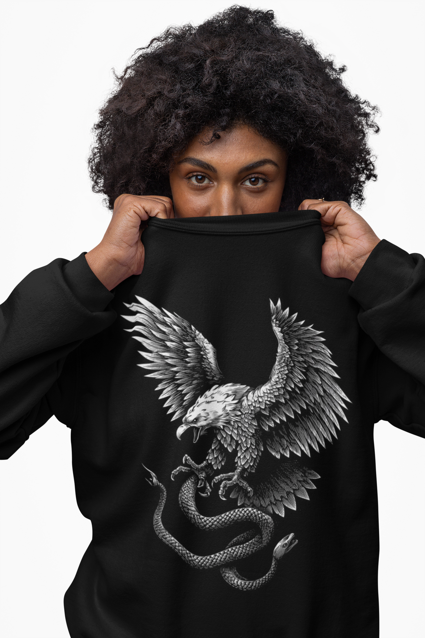 Eagle & Serpent Graphic Sweatshirt – Beasts & Venom