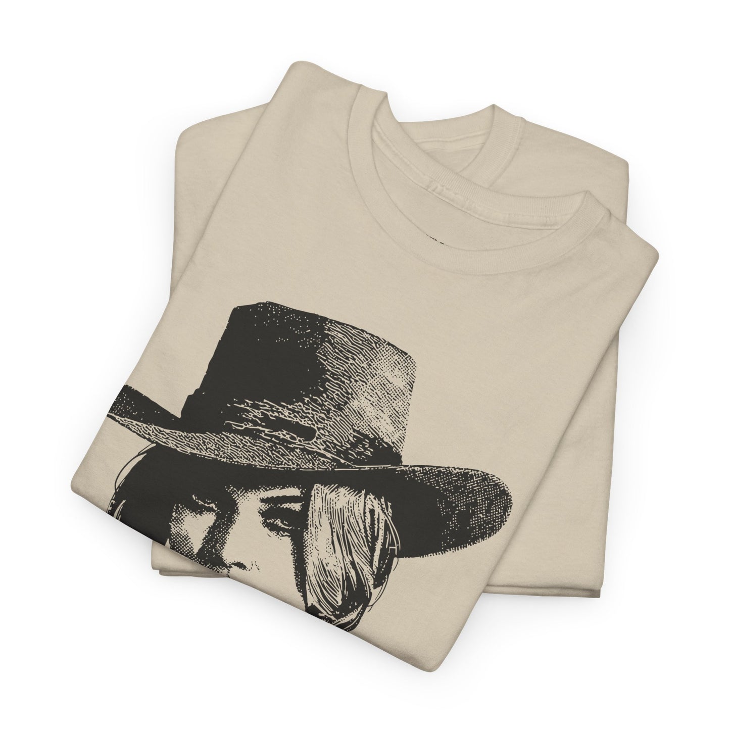 Smoking Rebel Cowgirl - Western Graphic T-Shirt