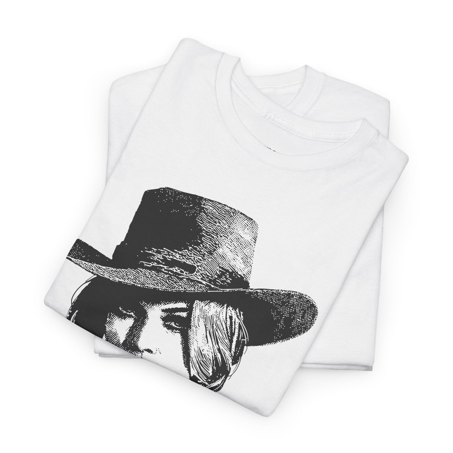 Smoking Rebel Cowgirl - Western Graphic T-Shirt
