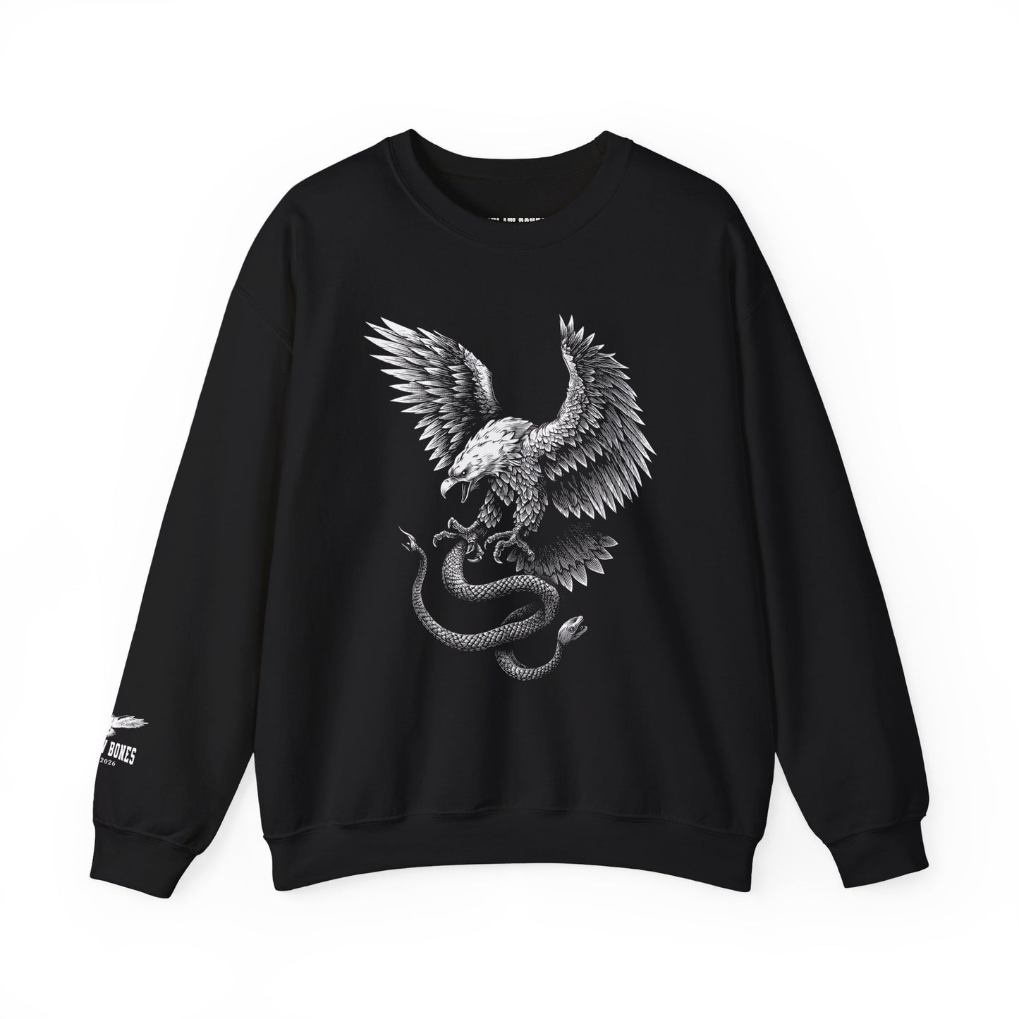 Eagle & Serpent Graphic Sweatshirt – Beasts & Venom