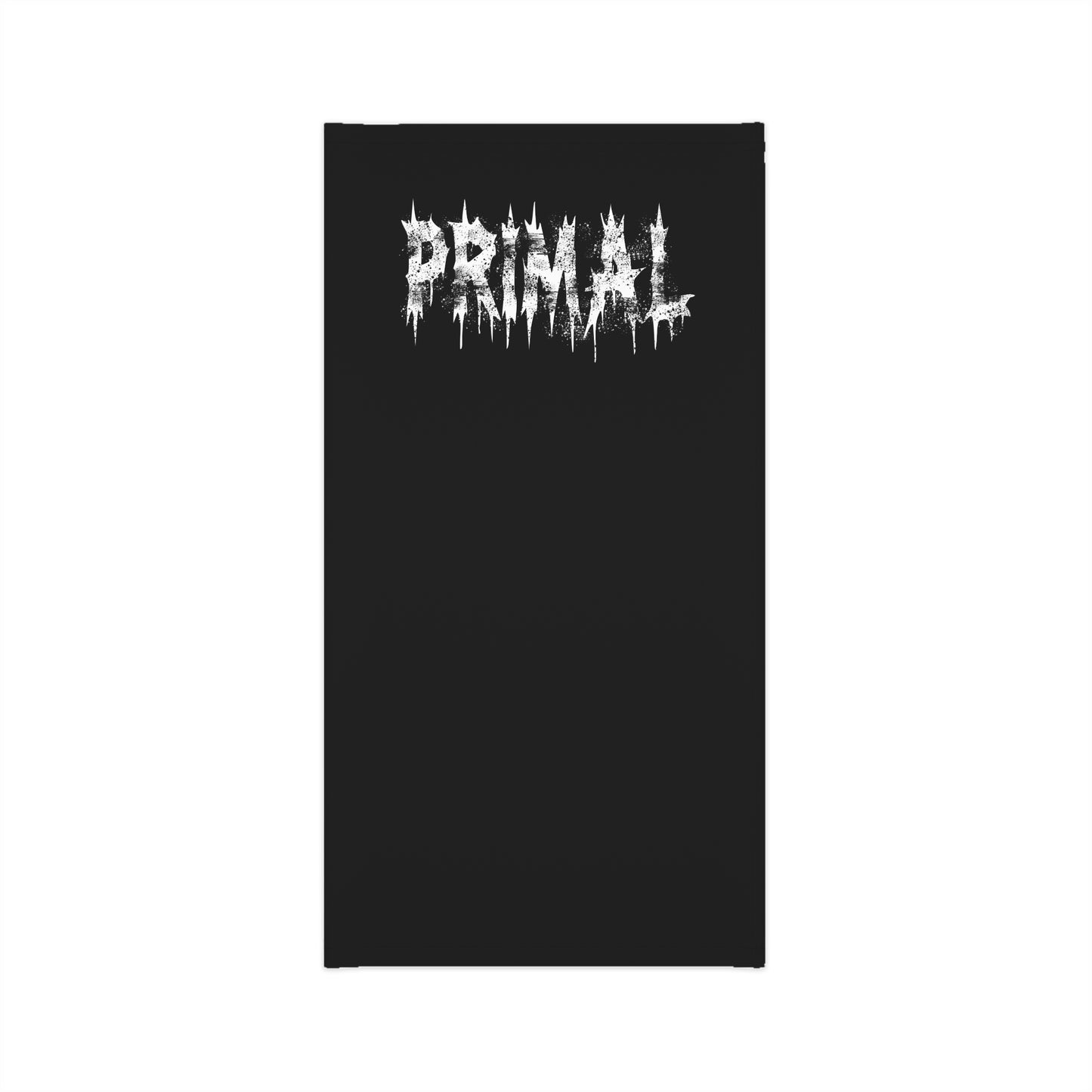 Primal Black Neck Gaiter - Street Wear Graphic Face Mask