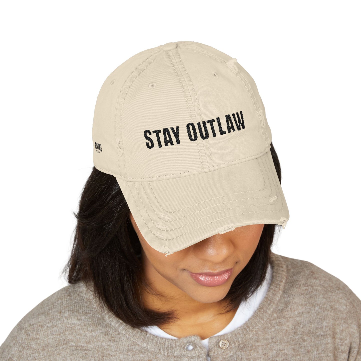 Stay Outlaw — Embroidered Vintage Baseball Cap