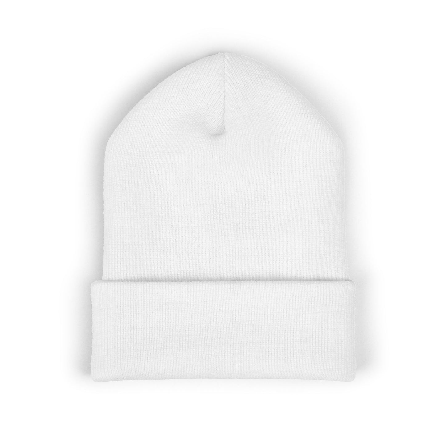 No Angel Embroidered Cuffed Beanie - Streetwear Hat